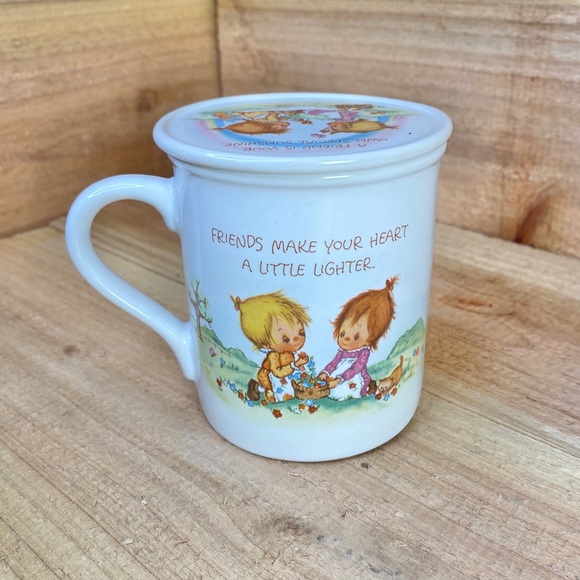 1983 Hallmark Mug Mates “Friends Make Your Day a Little Brighter” Betsey Clark - Picture 2 of 6